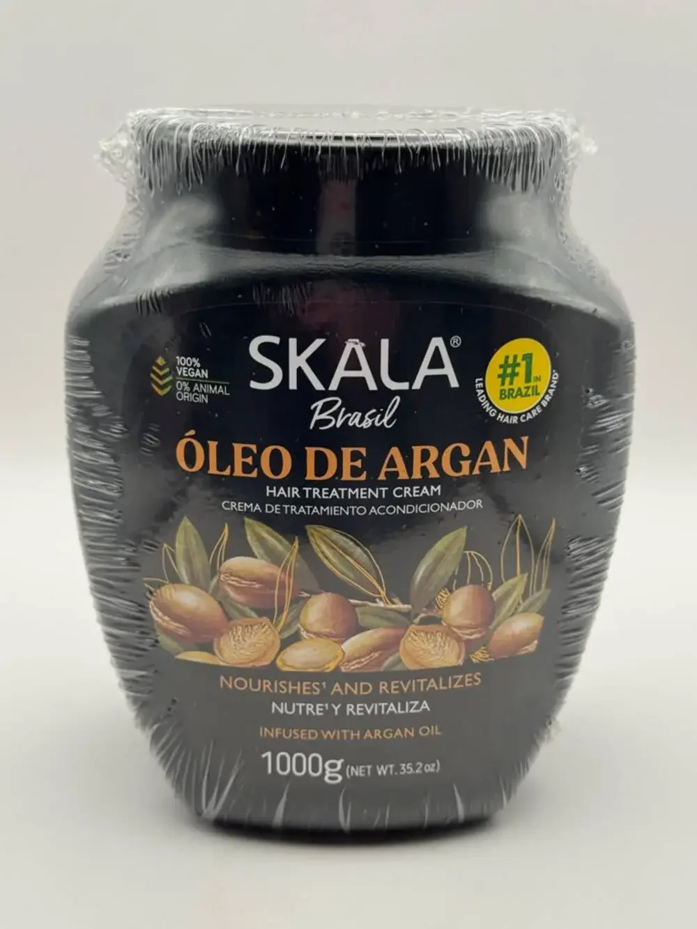 Skala Oleo de Argan Hair Treatment Conditioner 1000g Dry Hair Vegan New Brazil